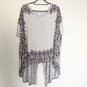 Free People Oversized Poncho sz S